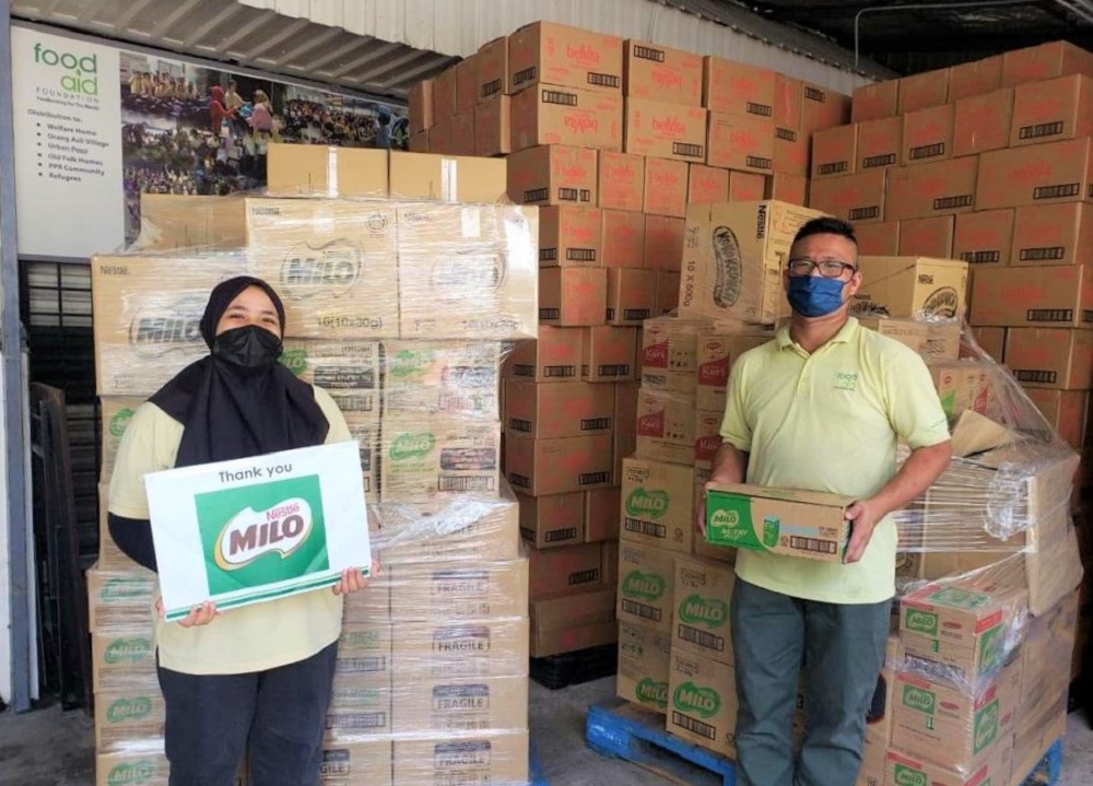 Needy Malaysians, seven NGOs benefit from care packages donated in online programme